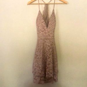 Beautiful open back dress